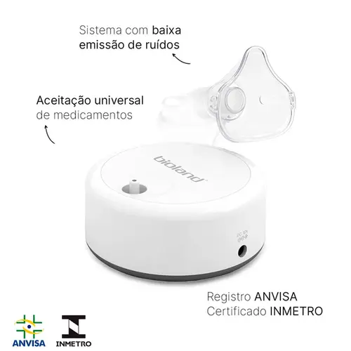Inalador e Nebulizador Compressor Bioland YG083