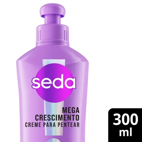 Creme para Pentear Seda Mega Crescimento 7% 300ml