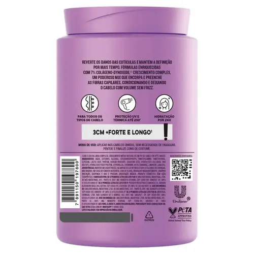 Creme para Pentear Seda Mega Crescimento 7% 900g