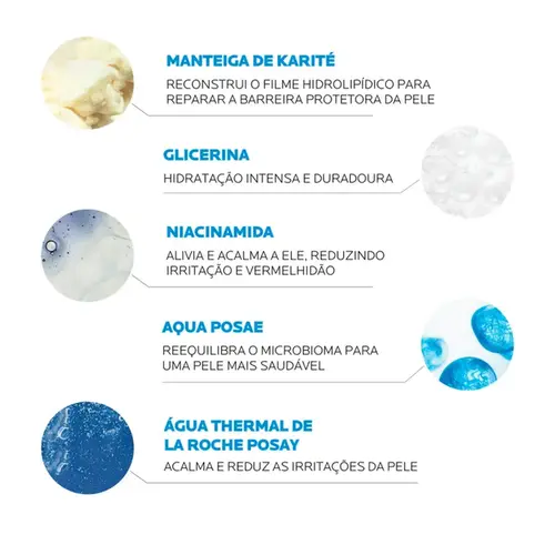 Hidratante Facial e Corporal La Roche-Posay Lipikar Baume Light AP+M 400ml