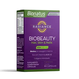 Radiance Biobeauty Hair Skin & Nails 60 Cápsulas - Bionatus