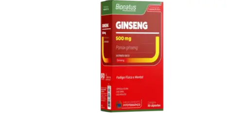 Ginseng 500mg Bionatus 30 Cápsulas