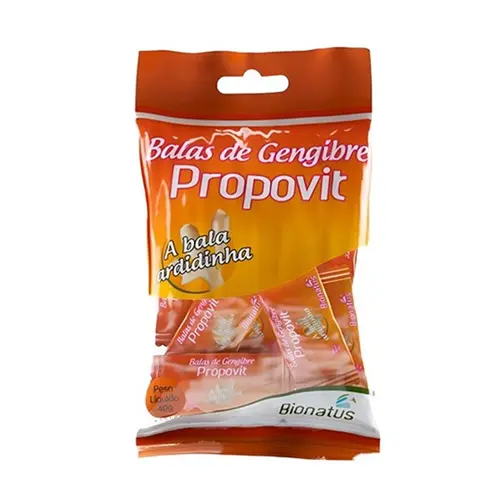 Bala De Gengibre Propovit Bionatus 40g