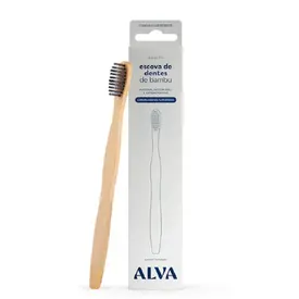 Escova de Dentes Alva Bambu Cerdas Macias 1 Unidade
