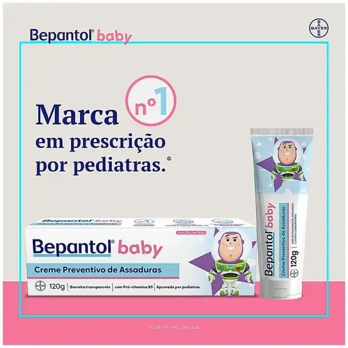 Creme para Assaduras Bepantol Baby Toy Story 120g