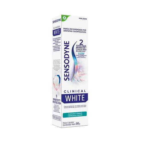 Creme Dental Sensodyne Clinical White 66g
