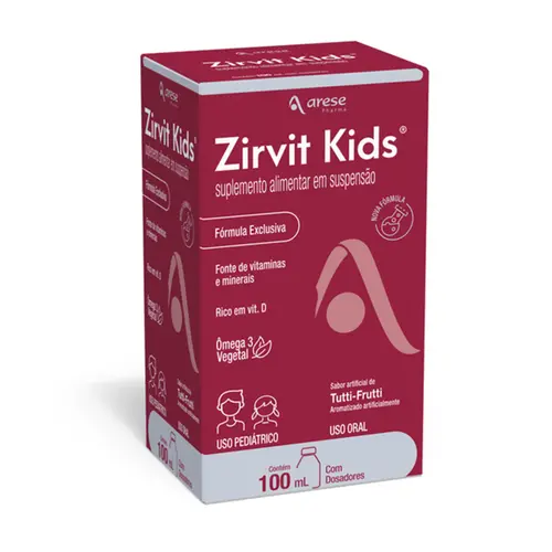 Vitamina Zirvit Kids Suspensão Oral 100ml