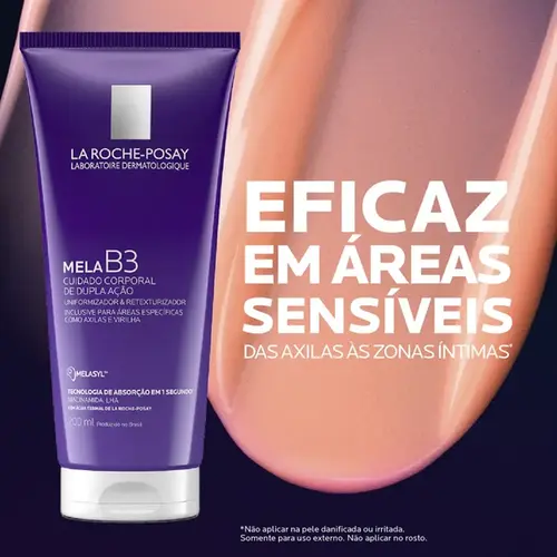Creme Antimanchas Corporal La Roche-Posay Mela B3 Cuidado Áreas Específicas 200ml