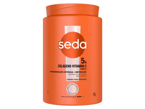 Creme para Pentear Seda 5% Colágeno-Vitamina C 900g