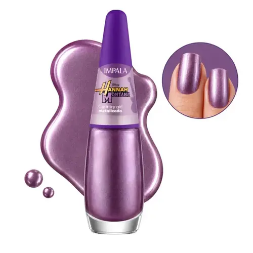 Esmalte Impala Disney Channel Country Girl Metalizado 7,5ml