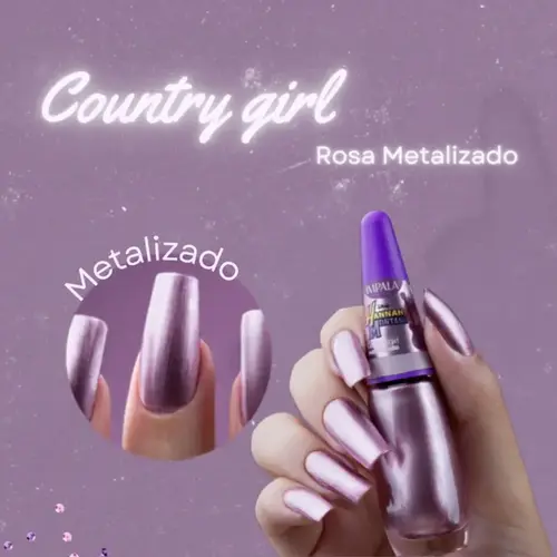 Esmalte Impala Disney Channel Country Girl Metalizado 7,5ml