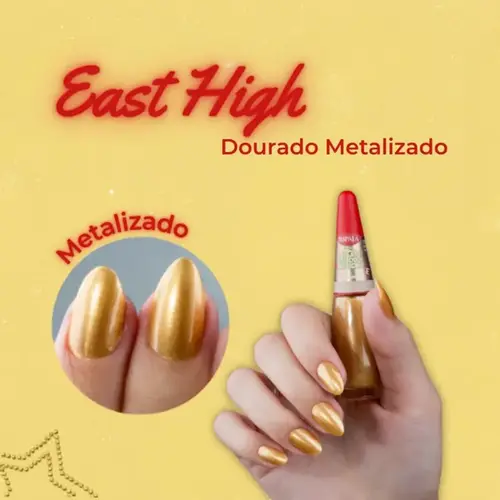 Esmalte Impala Disney Channel East High Metalizado 7,5ml