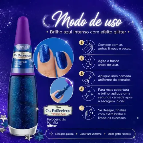 Esmalte Impala Disney Channel Feiticeira 7,5ml