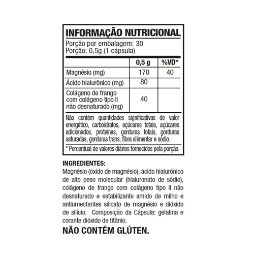 Colagen II Hialurox 30 Cápsulas - Bionatus