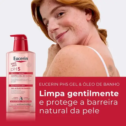 Óleo de Banho Eucerin pH5 400ml