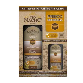 Kit Tio Nacho Antigrisalho Shampoo 415ml + Condicionador 200ml