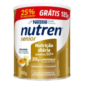 Complemento Alimentar Nutren Senior Sem Sabor 25% De Desconto 740g