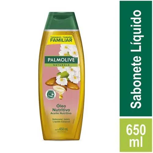 Sabonete Líquido Corporal Palmolive Naturals Camélia e Amêndoas 650ml