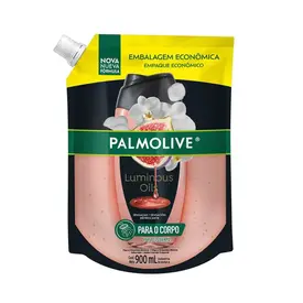 Refil Sabonete Líquido Corporal Palmolive Luminous Oils Figo & Orquídea 900ml