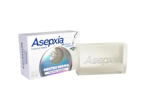 Sabonete em Barra Asepxia Corpo e Rosto Neutro Derma 85g