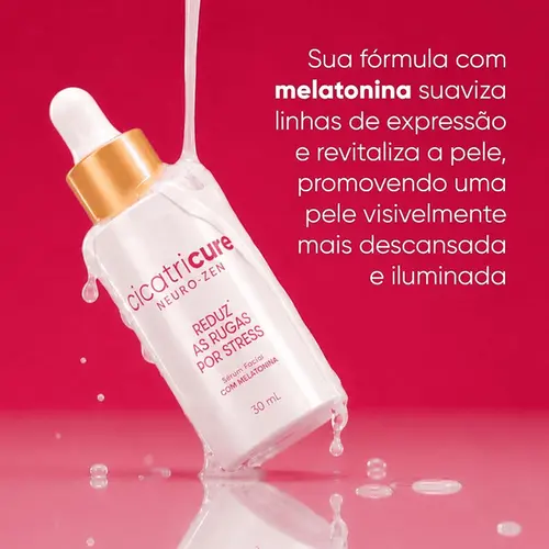 Sérum Facial Cicatricure Neuro-Zen Melatonina 30ml