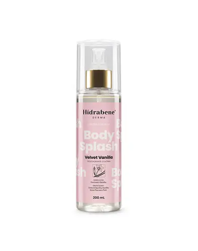 Body Splash Hidrabene Velvet Vanilla 200ml