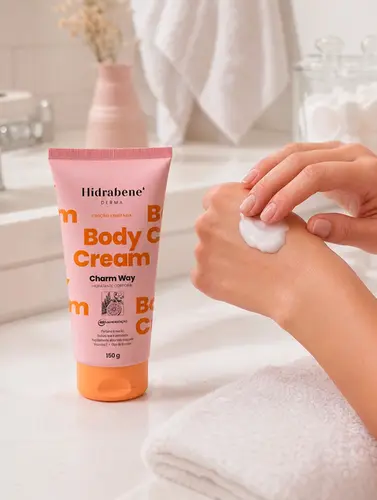 Hidratante Corporal Hidrabene Body Cream Charm Way 150g