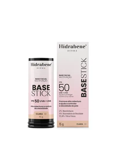 Base Stick Protetor Solar Hidrabene FPS50 Clara 1.0 15g