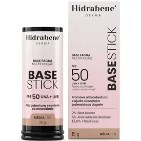 Base Stick Protetor Solar Hidrabene FPS50 Média 3.0 15g