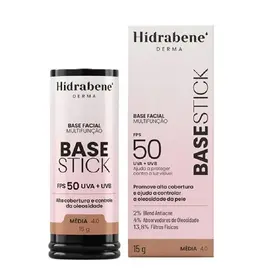 Base Stick Protetor Solar Hidrabene FPS50 Média 4.0 15g
