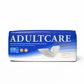 Absorvente Geriátrico Adultcare Premium com Barreira 20 Unidades