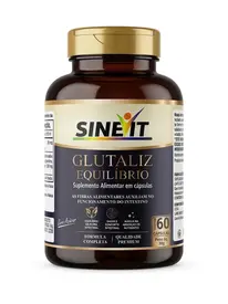 Glutamina Sinevit Glutaliz Equilíbrio 60 Cápsulas