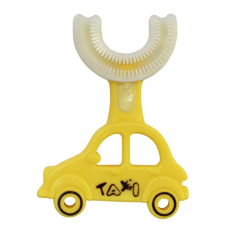 Escova Dental Infantil Em U Modelo Taxi