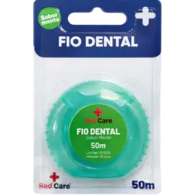 Fio Dental Redcare Sabor Menta 50 Metros