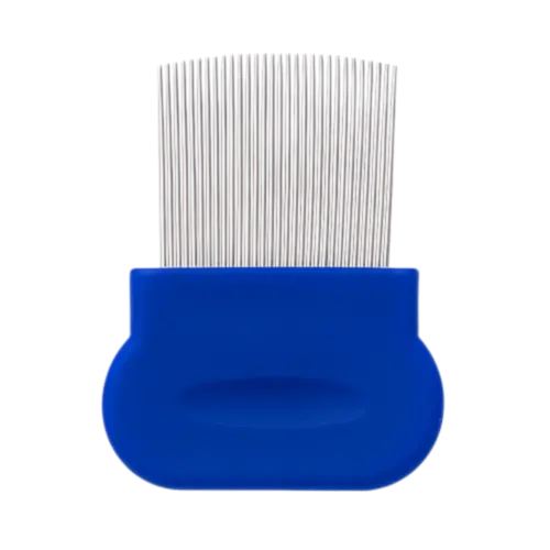 Pente Extrator de Piolho com Cabo Plastico 1 Unidade - Cores Variadas