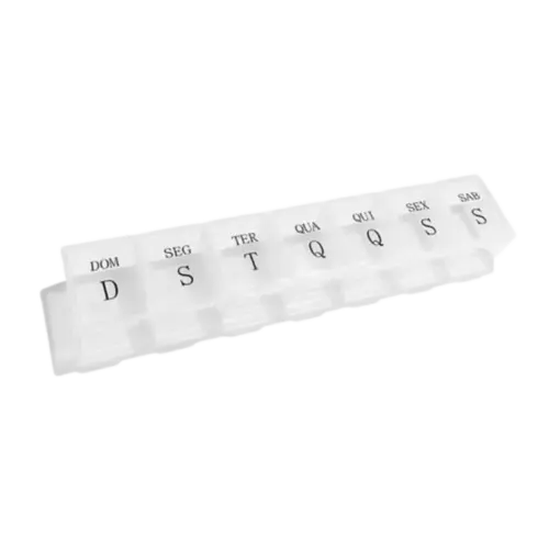 Porta Comprimidos Plástico para 7 Dias da Supermedy