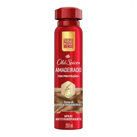 Desodorante Masculino Old Spice Amadeirado Aerosol 250ml