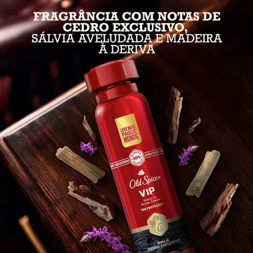 Desodorante Masculino Old Spice V.I.P Aerossol 250ml