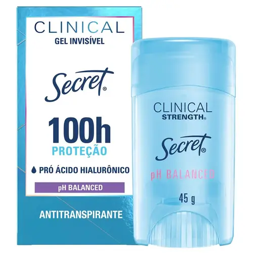 Desodorante em Gel Secret Clinical Lavanda Antitranspirante 45g