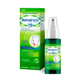 Antisséptico Bucal Malvatricin HA Fresh Sabor Menta 30ml