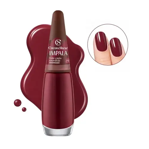 Esmalte Impala Cacau Show Vale Cada Mordida Cremoso 7,5ml