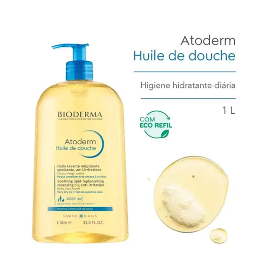 Óleo de Banho Bioderma Atoderm Hidratante 1 Litro