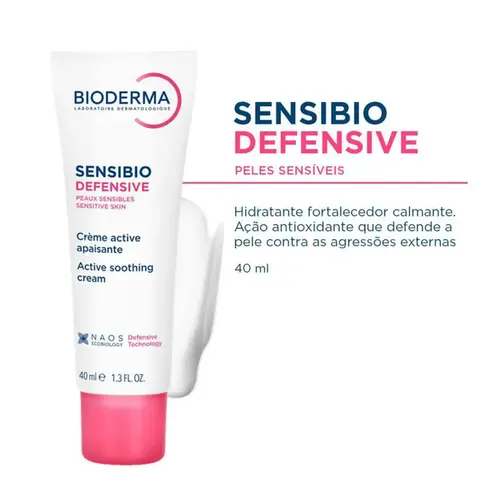 Creme Facial Bioderma Sensibio Defensive 40ml