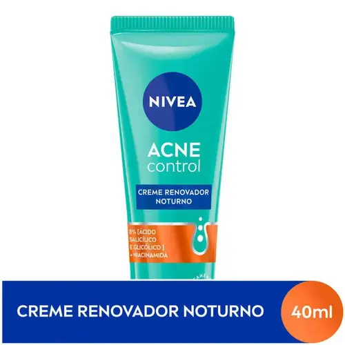 Creme Renovador Nivea Noturno Acne Control 40ml
