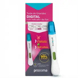 Teste de Gravidez Digital com Indicador de Dias Proxima Alive