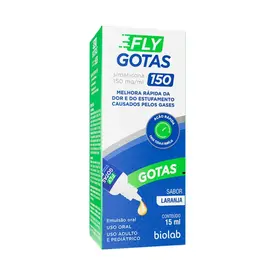 Fly Gotas 150mg/ml Sabor Laranja 15ml