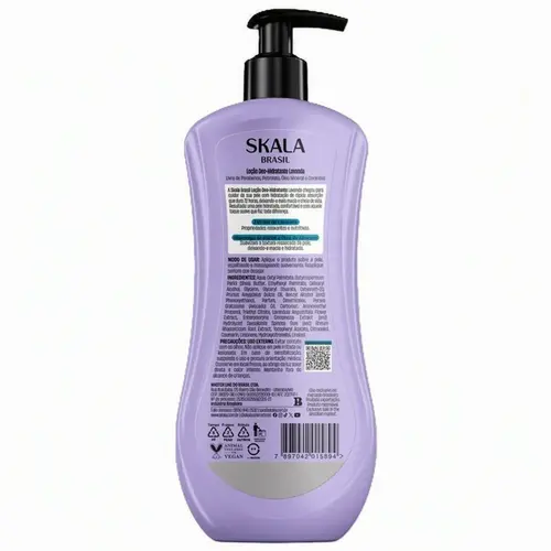 Loção Deo-Hidratante Skala Lavanda 400ml