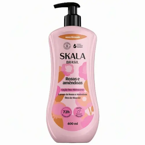 Loção Deo-Hidratante Skala Rosas e Amêndoas 400ml