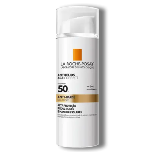 Protetor Solar Facial La Roche-Posay Anthelios Age Correct Anti-Idade FPS50 Cor 2.0 50g