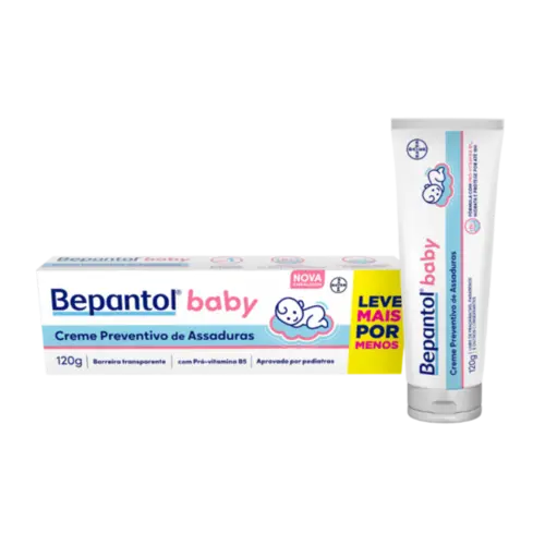Kit Creme Antiassaduras Bepantol Baby 120g 2 Unidades